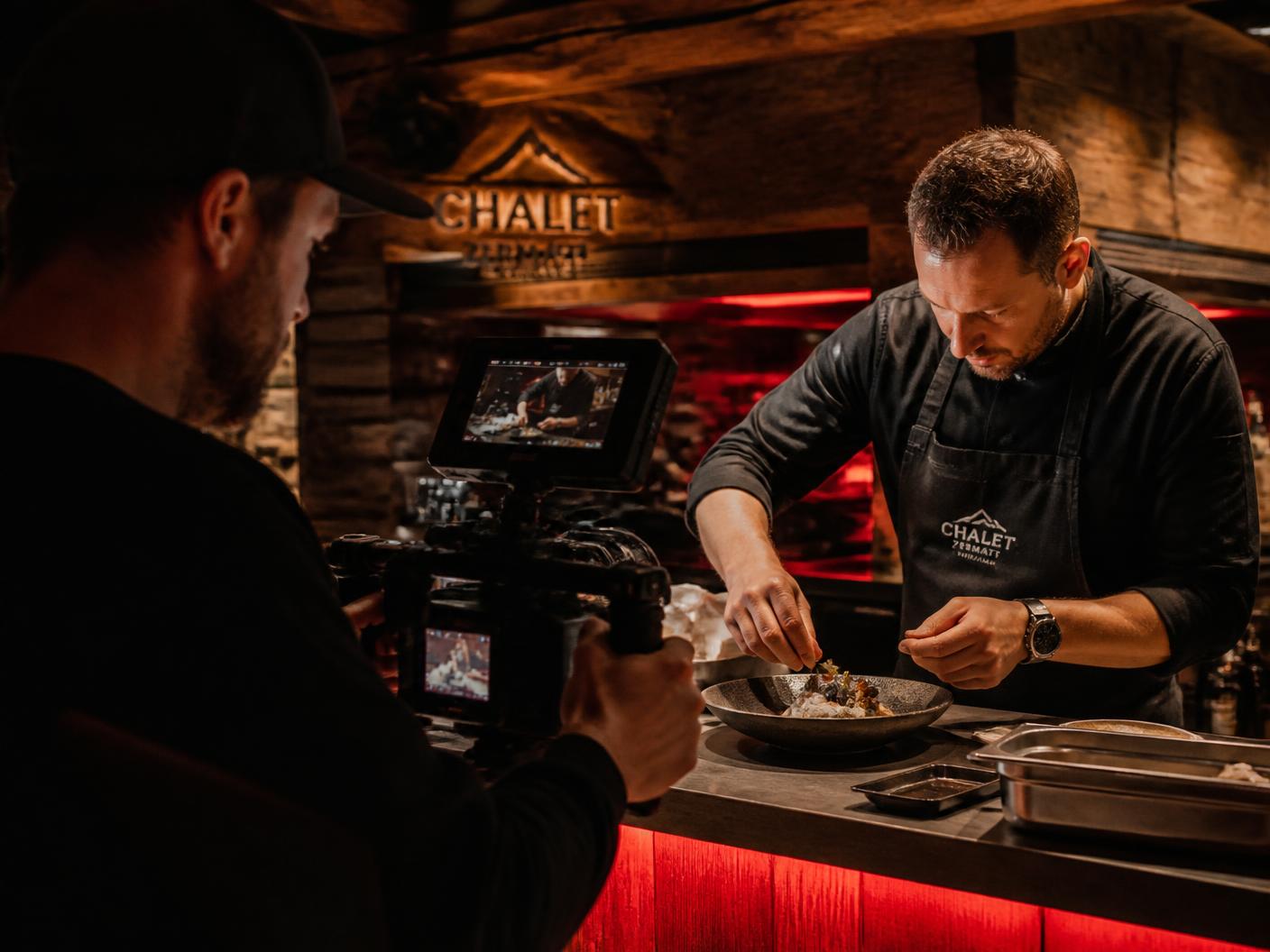 Behind the scenes — house film production